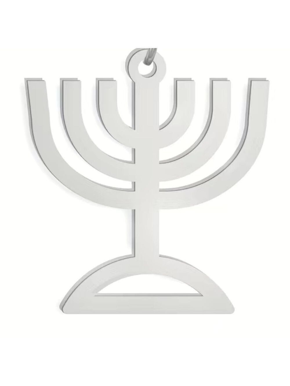 Necklace--7 Branch Menorah